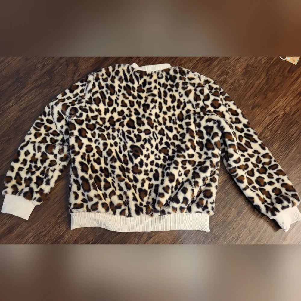 Women's Mirol Animal Print Bomber Jacket Mobwife Large